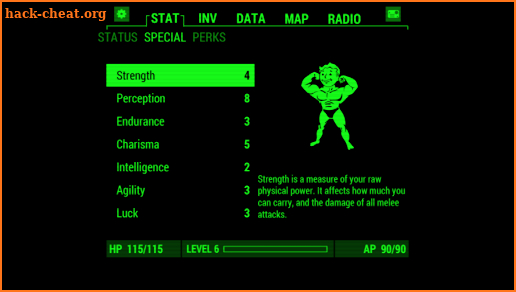 Fallout Pip-Boy screenshot