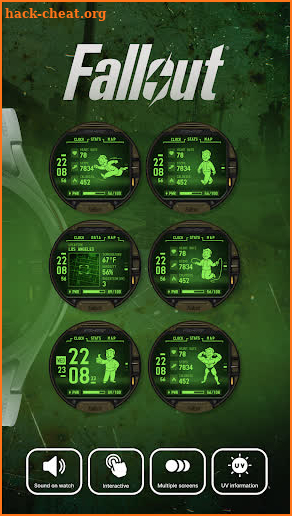 Fallout Pip-Boy Watch Face screenshot