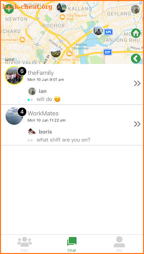 Fam Chat App screenshot