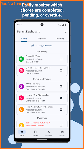 Family Chore Manager screenshot