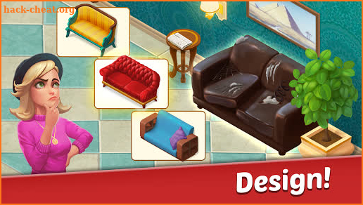 Family Hotel: Renovation & design match-3 game screenshot