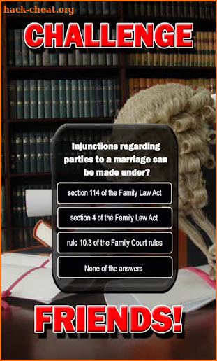 Family Law Knowledge Trivia screenshot