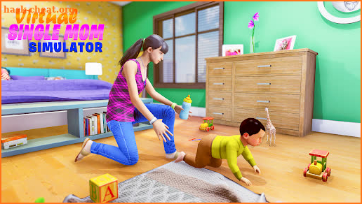 Family Life Single Mother Sim screenshot