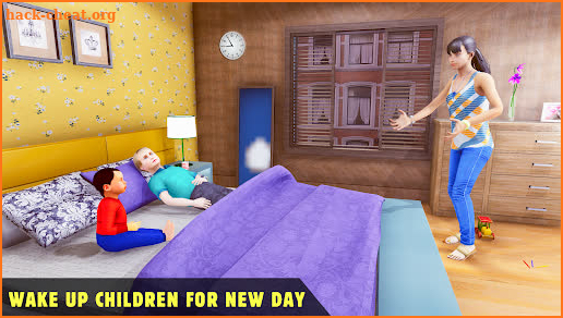 Family Life Single Mother Sim screenshot