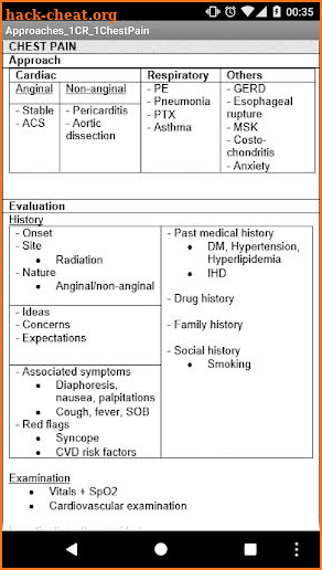 Family Medicine App (Part 1) screenshot