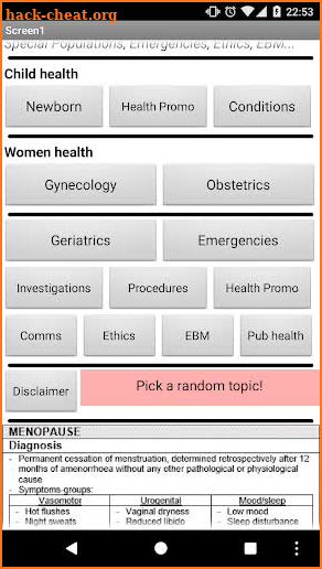 Family Medicine App (Part 3) screenshot