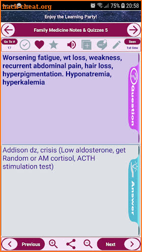 Family medicine Exam Review: Notes & Quizzes. screenshot