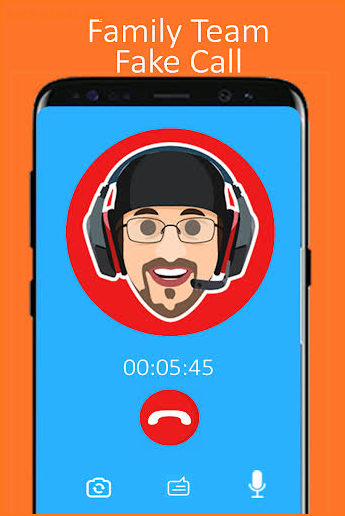 Family Team Fake Call & Videos screenshot