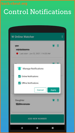 Family track - Online & Last Seen Watcher screenshot