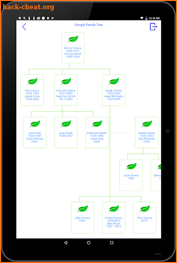 Family Tree Builder screenshot