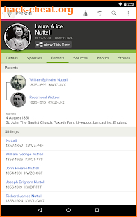 FamilySearch Tree screenshot