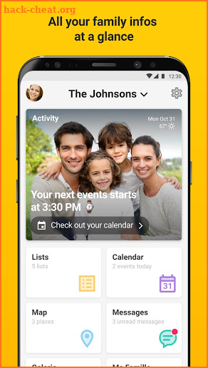 FamilyWall for Sprint screenshot