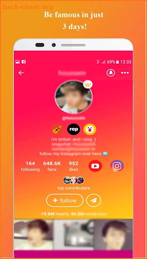 Famous For Kwai - Video -Get Auto Follower & Likes screenshot