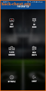 Fan Drafted - Mock Draft Simulator screenshot