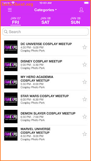 FAN EXPO New Orleans screenshot