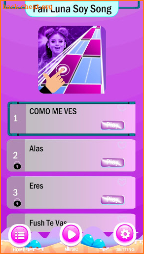 Fan Luna Soy Song - Piano Tiles screenshot