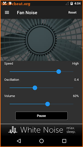 Fan Noise Generator screenshot