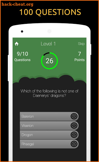 Fan Trivia Quiz for fans of Game of Thrones screenshot