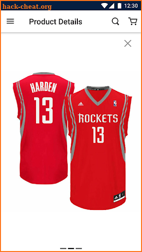 Fanatics NBA screenshot