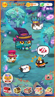 Fancy Cats - Cute cats dress up and match 3 puzzle screenshot