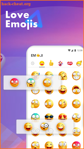 Fancy Launcher - Funny Emojis & Themes, Wallpapers screenshot