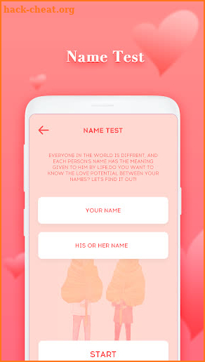 Fancy Love Test screenshot