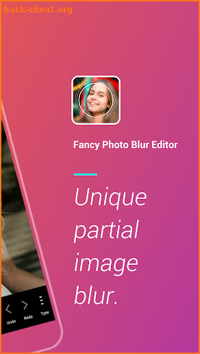 Fancy Photo Blur Editor screenshot