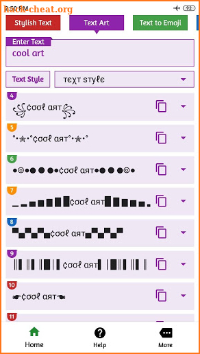 Fancy text generator : Stylish text & cool fonts screenshot
