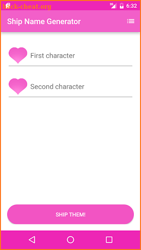 Fandom Ship Names Generator: Fluff and Fun screenshot