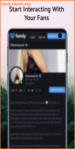 Fansly Interact With Fans Tips screenshot