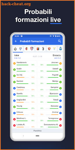 Fantacalcio ® screenshot