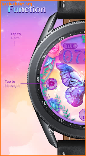 Fantastic Butterfly_Watchface screenshot