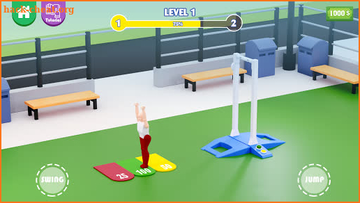 Fantastic Gymnastics Game 3D screenshot