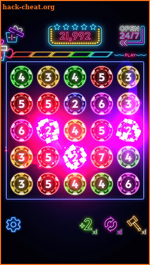 Fantastic Neon Chips screenshot