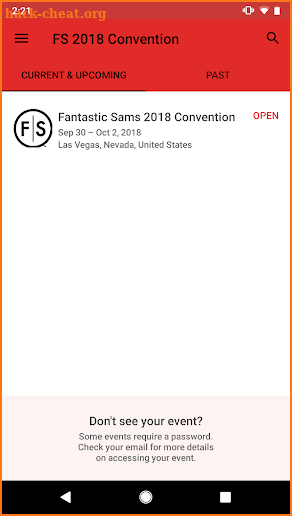 Fantastic Sams 2018 Convention screenshot