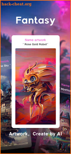 Fantasy - AI Art Generator screenshot
