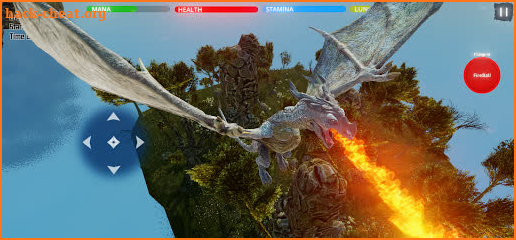 Fantasy Dragon Flight Simulator New Games 2021 screenshot