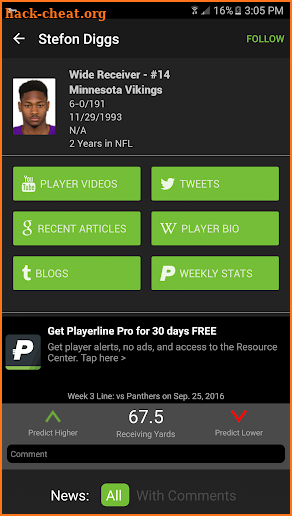 Fantasy Football & NFL News screenshot