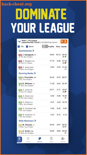 Fantasy Football League Dominator 2020 screenshot