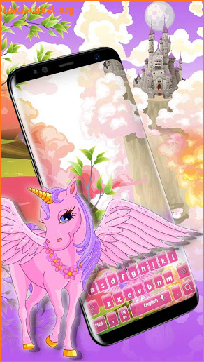 Fantasy Horse Unicorn Keyboard screenshot