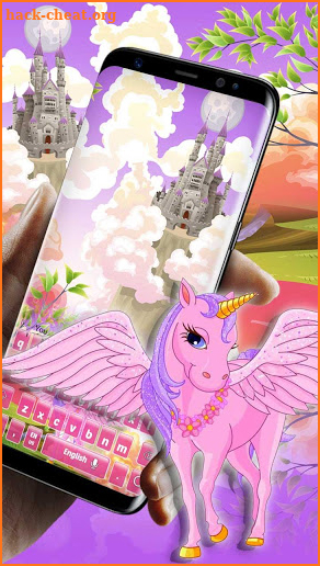 Fantasy Horse Unicorn Keyboard screenshot