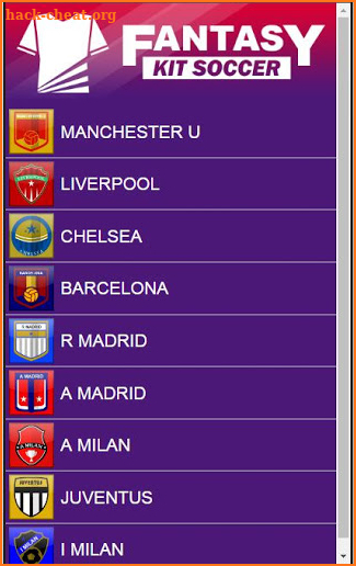 Fantasy Kit Soccer screenshot