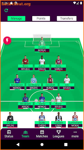 Fantasy Manager for English Premier League ( FPL ) screenshot