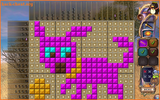 Fantasy Mosaics 20: Castle of Puzzles screenshot