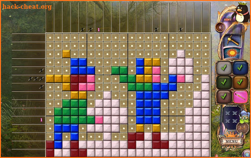 Fantasy Mosaics 20: Castle of Puzzles screenshot