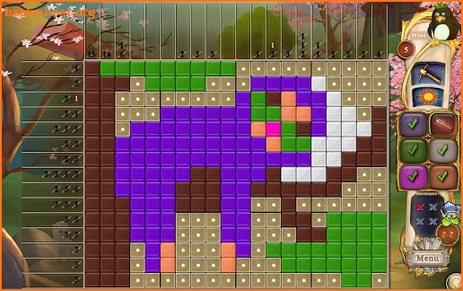 Fantasy Mosaics 34: Zen Garden screenshot