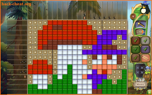 Fantasy Mosaics 48: Gnome's Puzzles screenshot