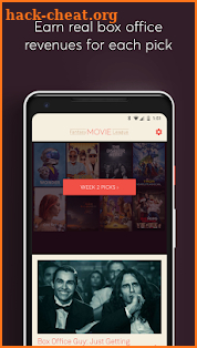 Fantasy Movie League screenshot