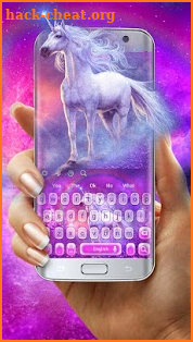 Fantasy Unicorn Keyboard screenshot