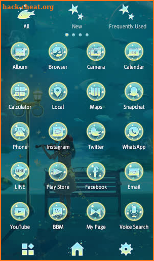 Fantasy Wallpaper Concerto under Water Theme screenshot